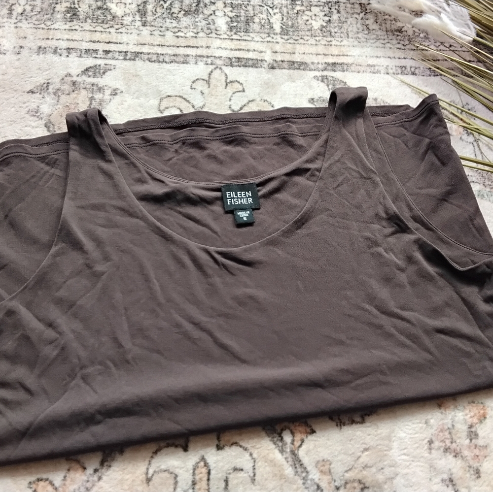 Eileen Fisher Stretch Silk Top